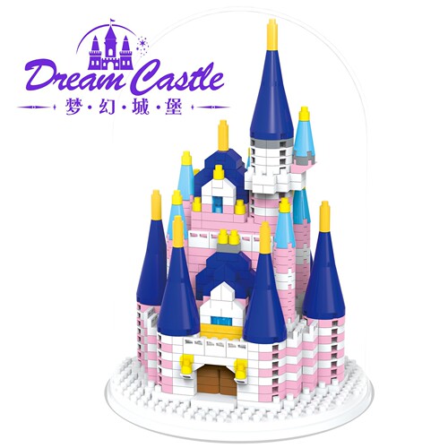 Compatible with Lego building girl princess castle style puzzles, birthday gift toys wholesale