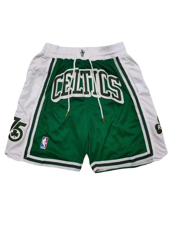 Basketball Pants Celtics Green City Edition Pocket Pants Basketball Sports Pants Dropshipping Eba