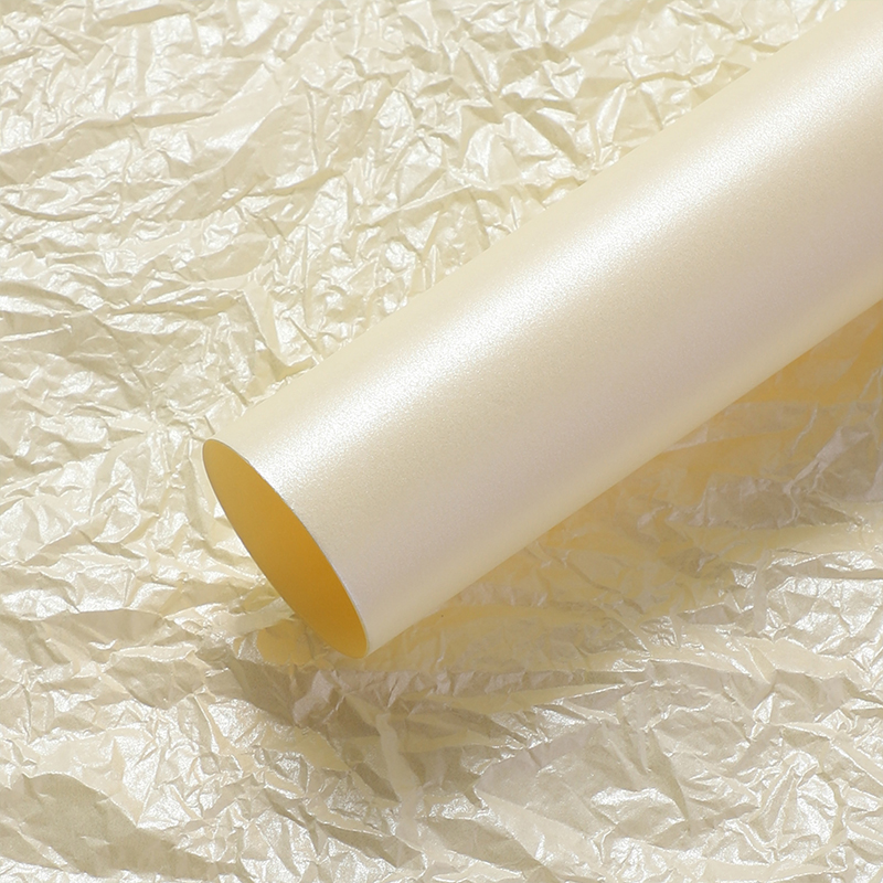 35g de papel perlado Sydney flor de flores impermeable material floral de embalaje de postre pastel de papel de horneado