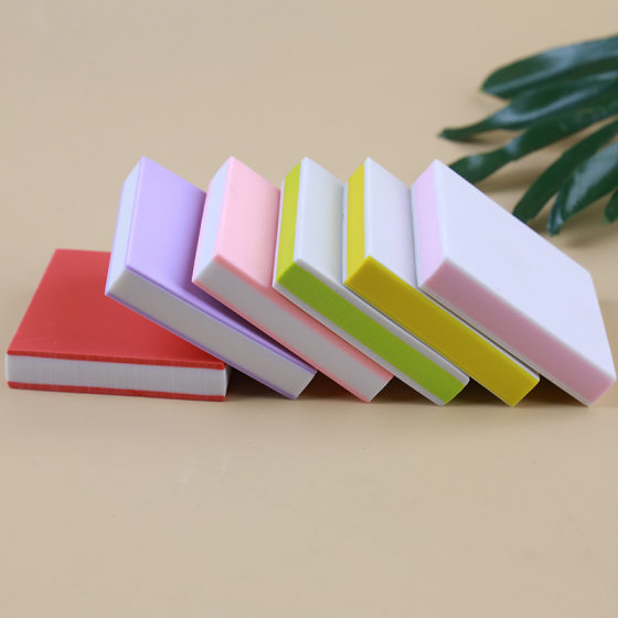 DIY rubber stamp carving special rubber brick 15x 10cm color removable sandwich rubber rubber stamp material wholesale