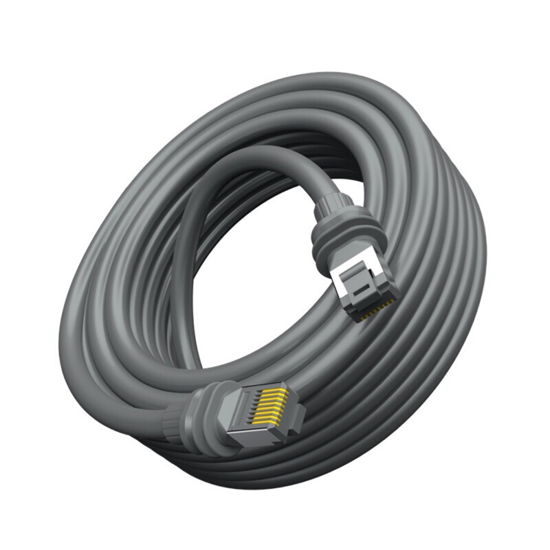 Third-Generation Straight Rectangular 1200m Network Cable Gen3 Ethernet Shielded Ethernet Cable Gigabit 10 Gigabit Category 6 Network Cable