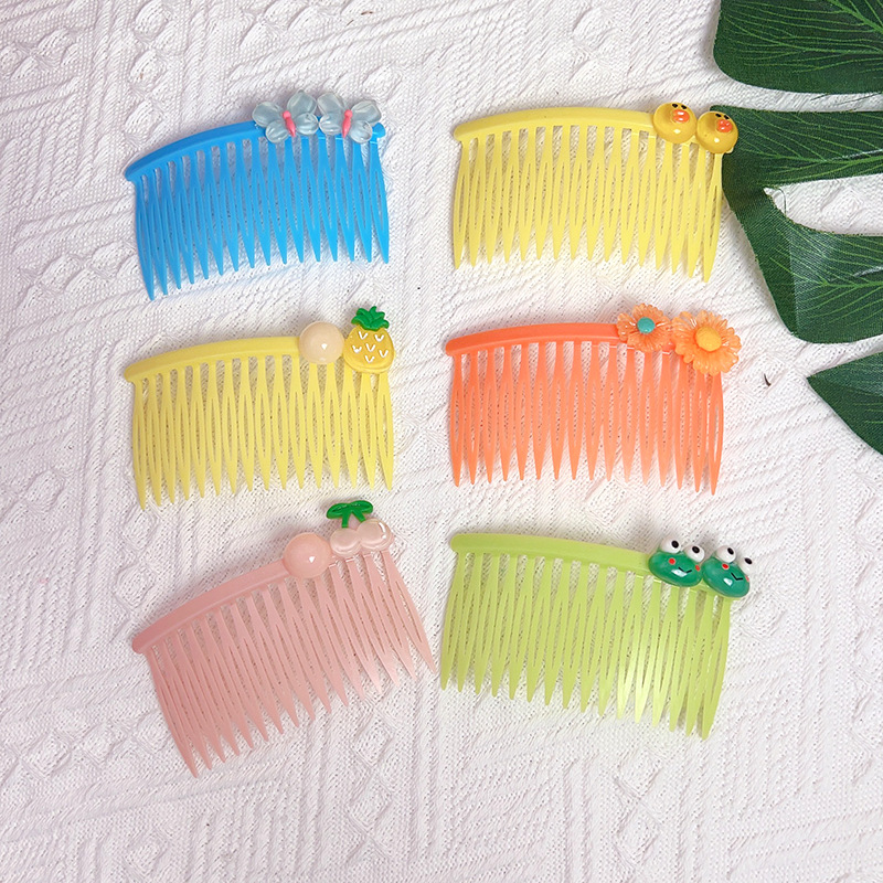 Hair Fragments Magic Device for Girls Children Hair Clips Comb Hair Pin Headwear for Baby Girls Forehead Hair Arrangement Fringe Hair Styler
