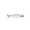 Medium single ball fishtail scraper 112mm (bare metal)