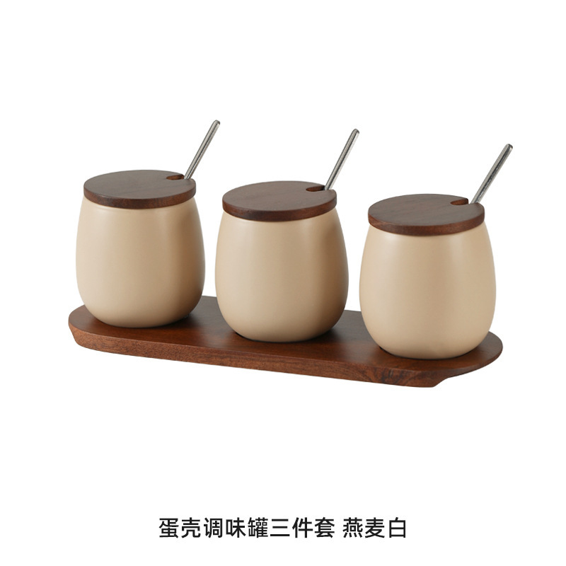 家庭用陶器調味料入れセット 調味料ボックス 調味料入れ 塩入れ 調味料ボトルセット Amazon|undefined