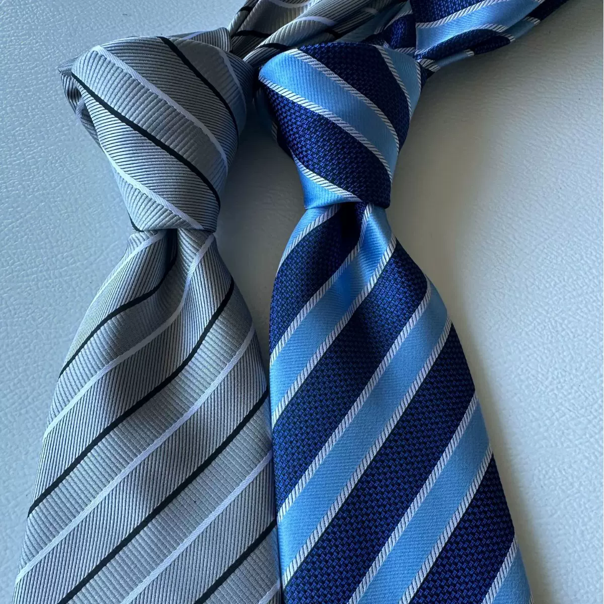 厂家直供702款 男式涤丝商务领带 正装领带 条纹 小花型 格子花型