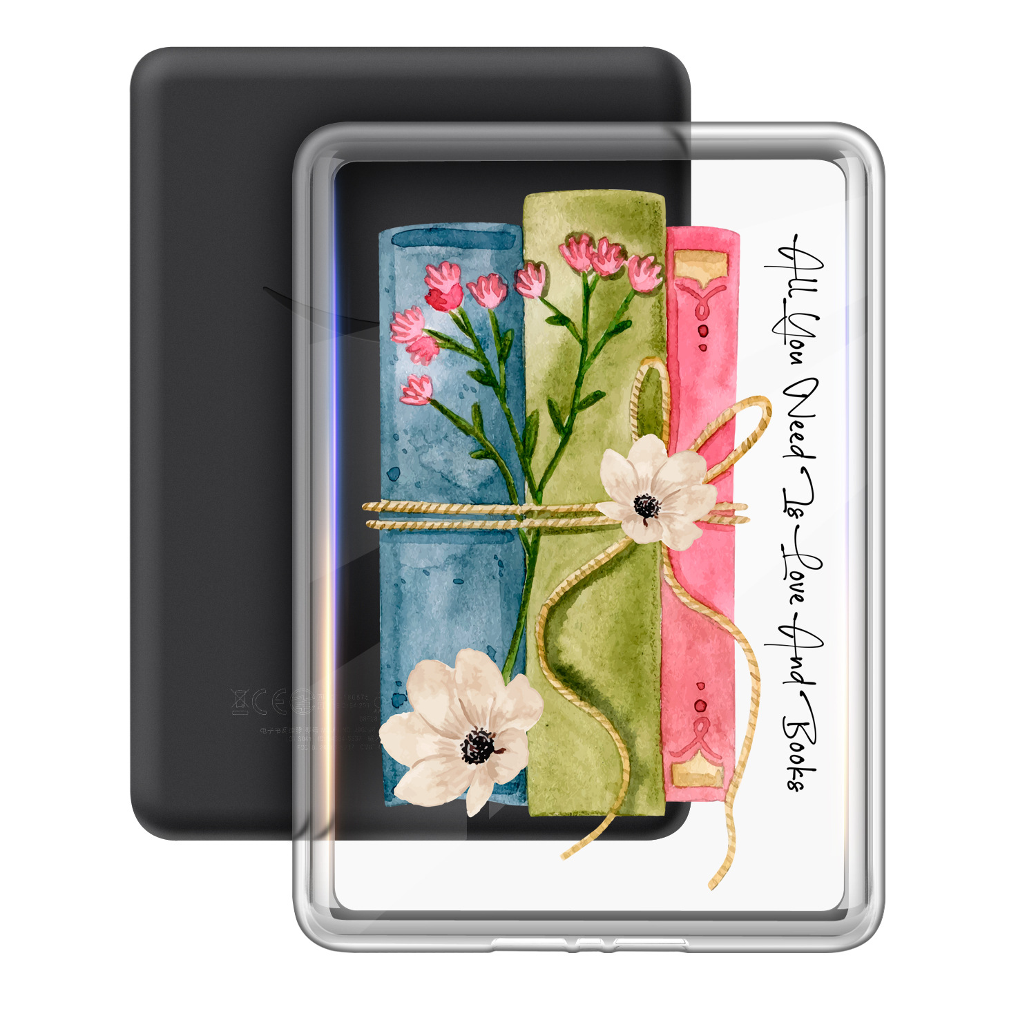 Aplicable en stock para 2024 Kindle Paperwhite6543 acrílico transparente caja protectora pintada caja única