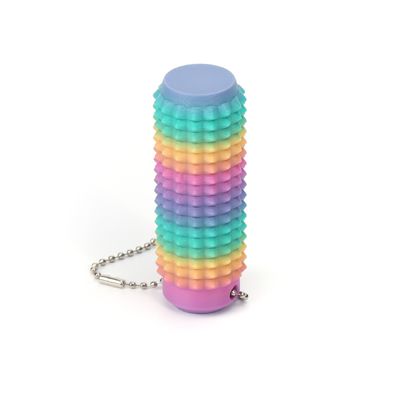 Fidget rotatorio impreso en 3D, juguete antiestrés portátil