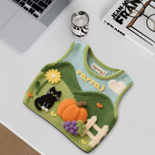 Cute Sweater Diatom Mud Mouse Pad Office Dormitory High Color Value Computer Table Pad Home Game Machine Mouse Pad