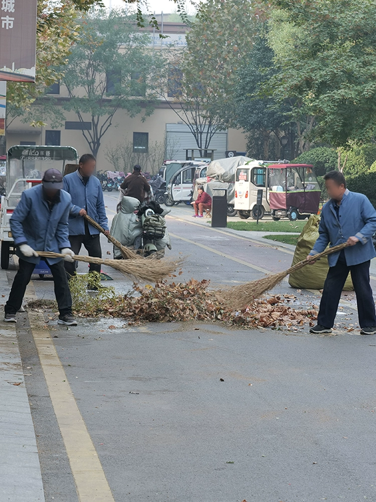 Бамбуковая метла большая метла подметает двор натуральная метла