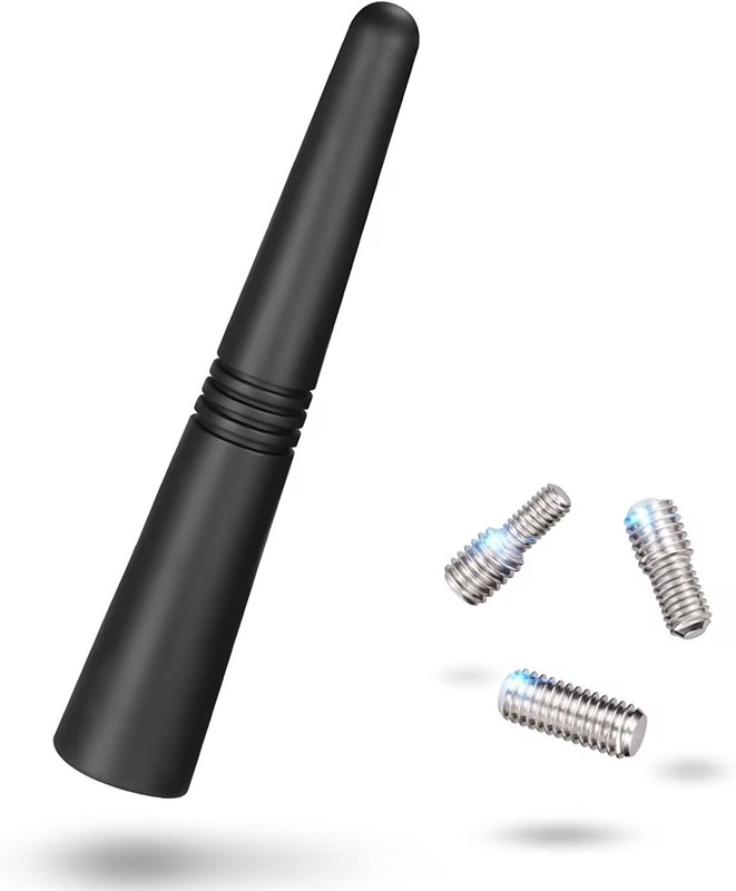国境を越えた人気商品 車載用ミニアンテナポール FM AM 6.5cm/9cm 長さ 三本のネジ M4M5M6|undefined