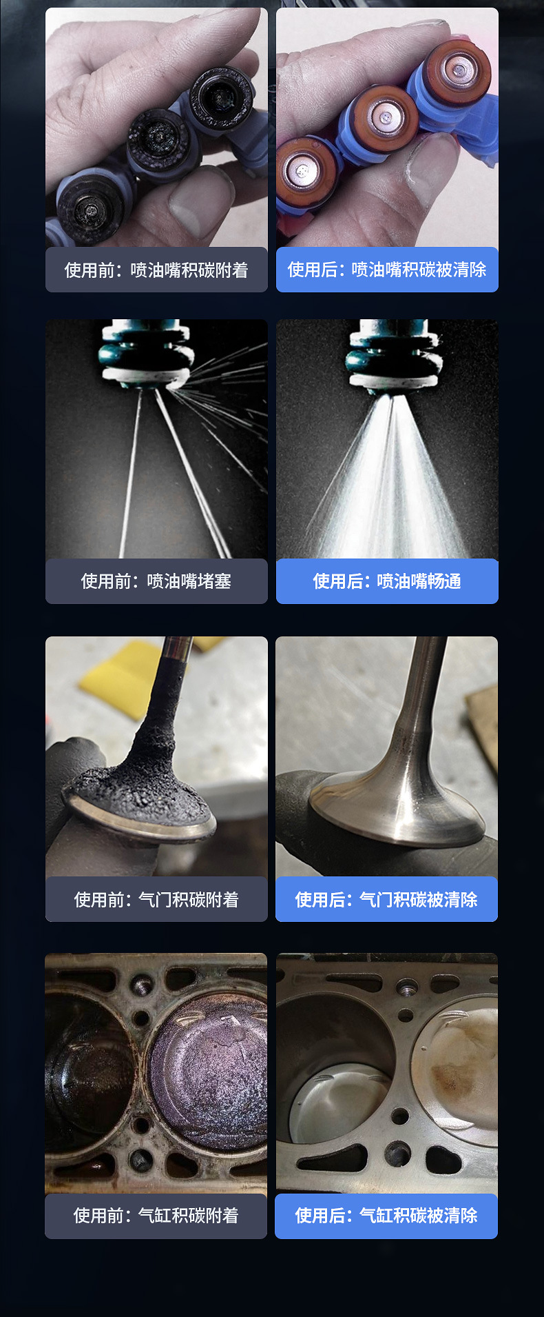 Car servant car fuel treasure to remove carbon deposits gasoline additive strong to remove carbon engine cleaning agent official genuine goods