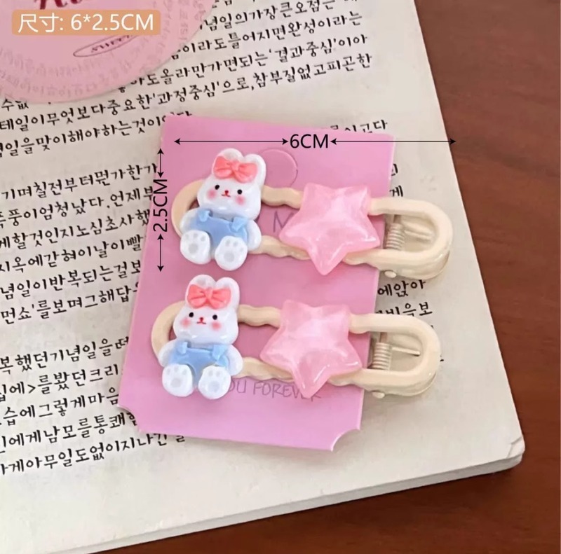 小众时尚一字夹发饰不伤发洋气2025新款发卡设计感发夹可爱夹子女|undefined