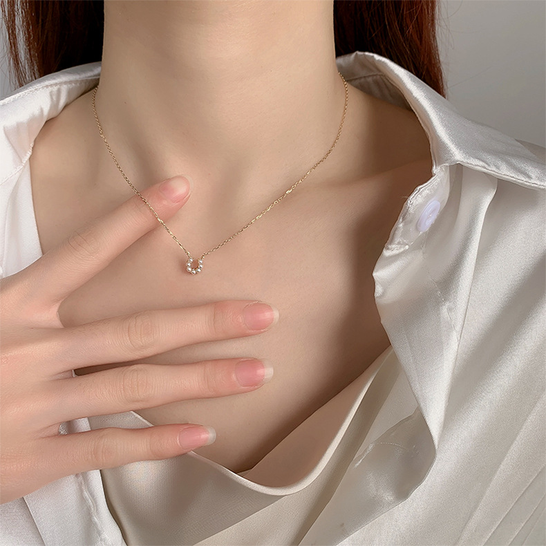 Luxuriöse Magnet-perlenkette Für Damen Elegantes Perlen-collier_voghion.com