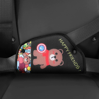 Anti-Leg Neck Fixing Adjuster Baby | Seat belt shoulder pad - captain-bear-fixer-increase-thickening