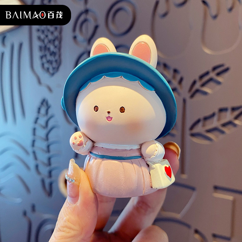 Производные украшения Sprout Rabbit - Маленький кролик-принцесса