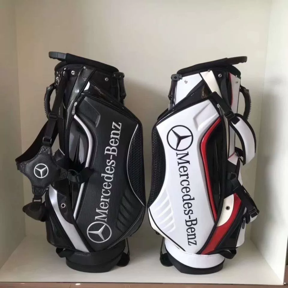 [Новый golf кейс двухсторонняя ламинированная Pu сумка для гольфа]