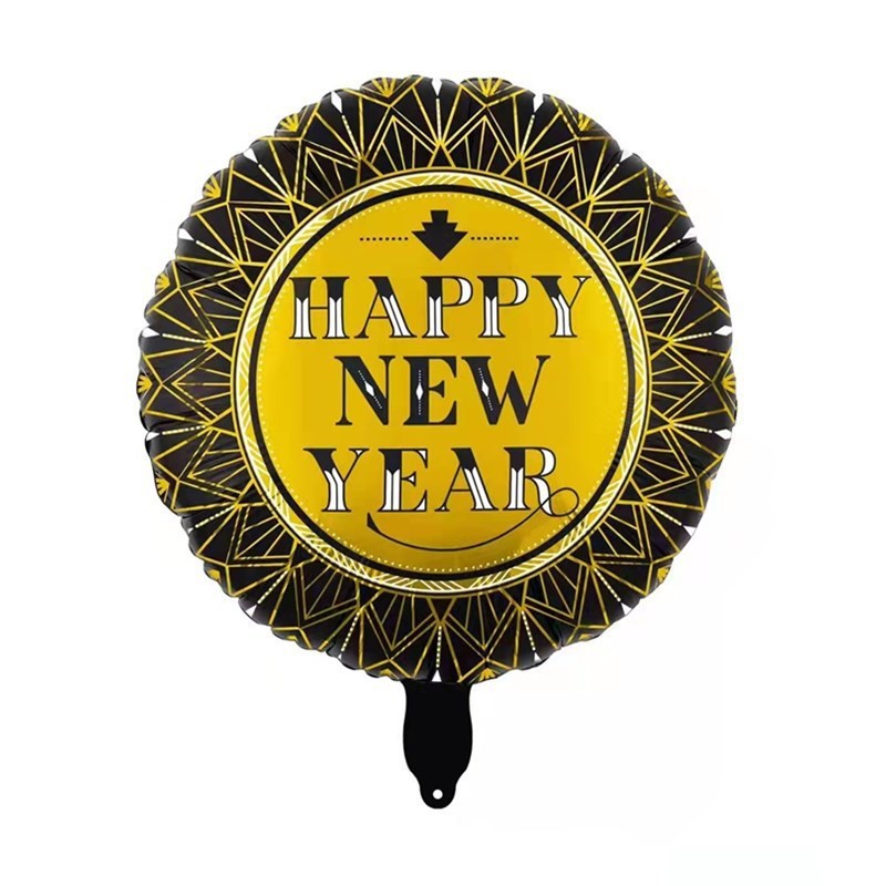 あけましておめでとうございます饰り酒瓶アルミ膜バルーンパーティー新年祝典年次総会流れ星アルミホイルバルーン|undefined