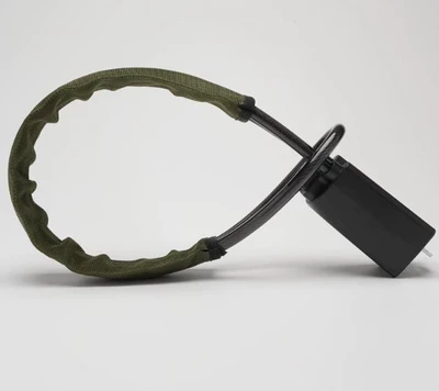 Cable Lock, Steel Wire Rope — Car lock - army-green