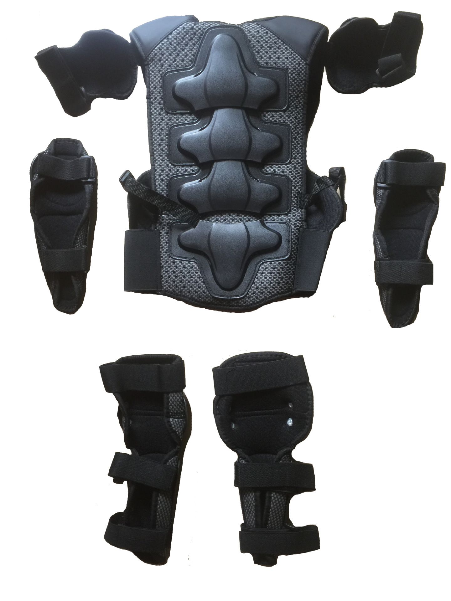 Niños armadura motocicleta equipo de protección armadura ropa niños traje de protección deportes rodilleras coderas