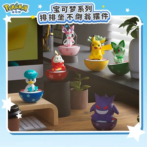 Orijinal Pokemon Seriyası Pikachu Gengar Fiqurları Masaüstü Bəzəkləri
