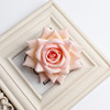 Realistic props lapel pin, handmade, roses, flowered