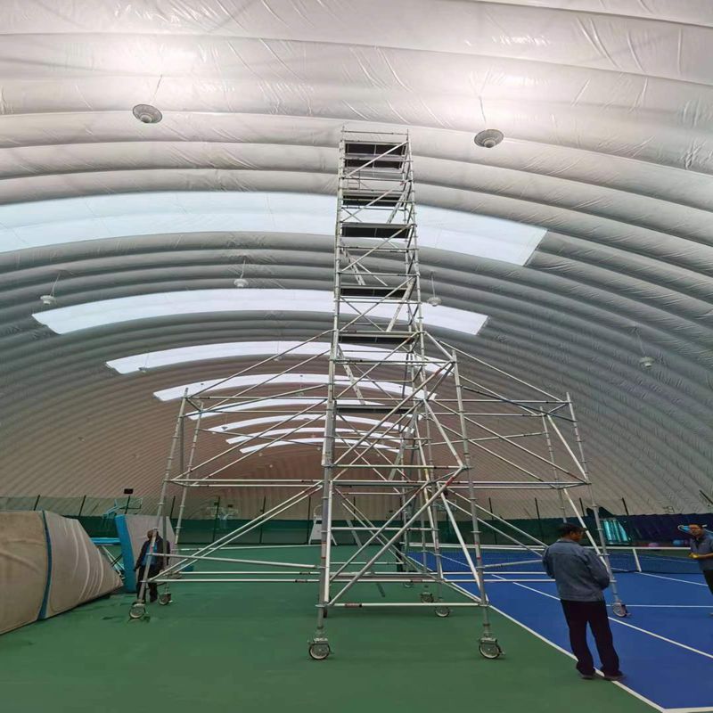 铝合金高空脚手架 移动工作架 斜爬梯配置 可租可售