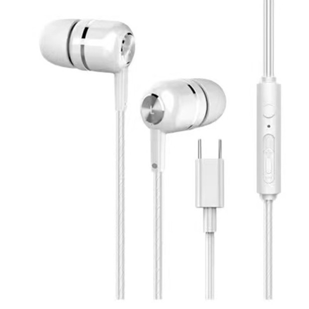 Auriculares con cable con control de voz auriculares en la oreja computadora teléfono móvil juego auriculares subwoofer música auriculares con micrófono