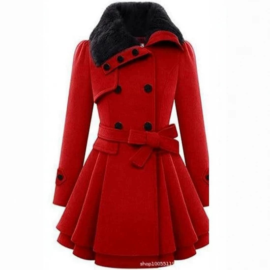 Women's Flannel Jacket with Wool Lining, Plaid Sherpa Button-Up Jacket, Comfortable and Warm for Autumn and Winter