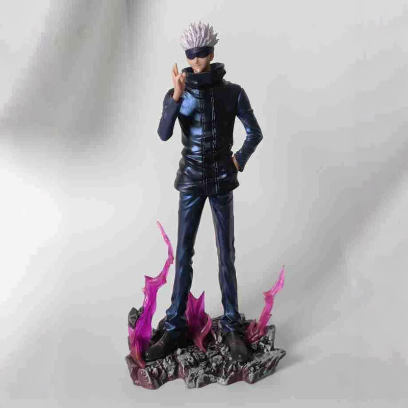 Spell Battle LX Meteor Five Enlightenment Spell Master Double-headed Carving Five Teacher Ornaments Boxed Hand-made Model