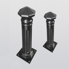 廠家直銷鑄鐵羅馬柱可來圖定制鑄鐵八角柱市政路隔離路樁