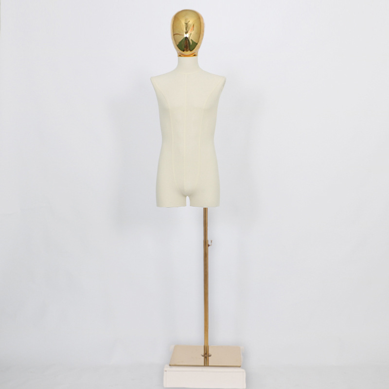 Tienda de ropa de moda marca de hombres modelo apoyos medio cuerpo de la ventana soporte de exhibición de cuerpo completo falso muñeca de los hombres