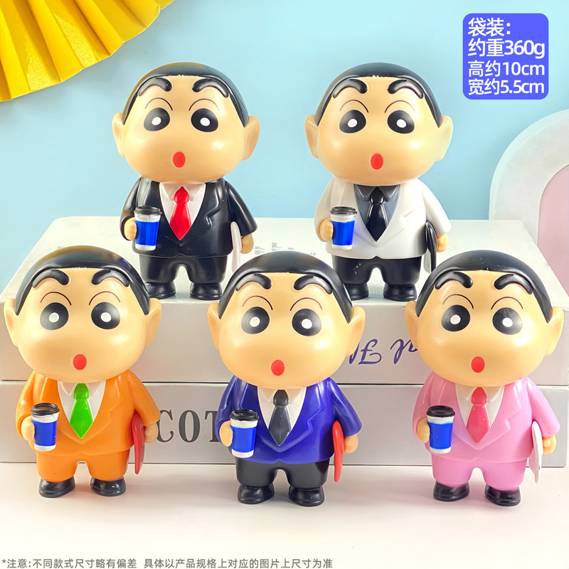 クレヨンしんちゃんの手作りブラインドケース美楽ティクロミルビ宝可夢いちご熊玩具人形置物模型|undefined