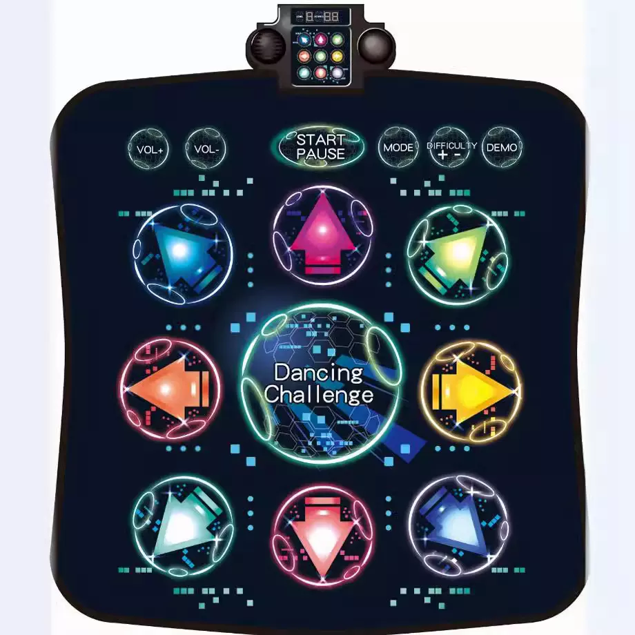 新品跨境儿童跳舞毯 亚马逊儿童音乐毯 益智游戏互动闯关游戏毯