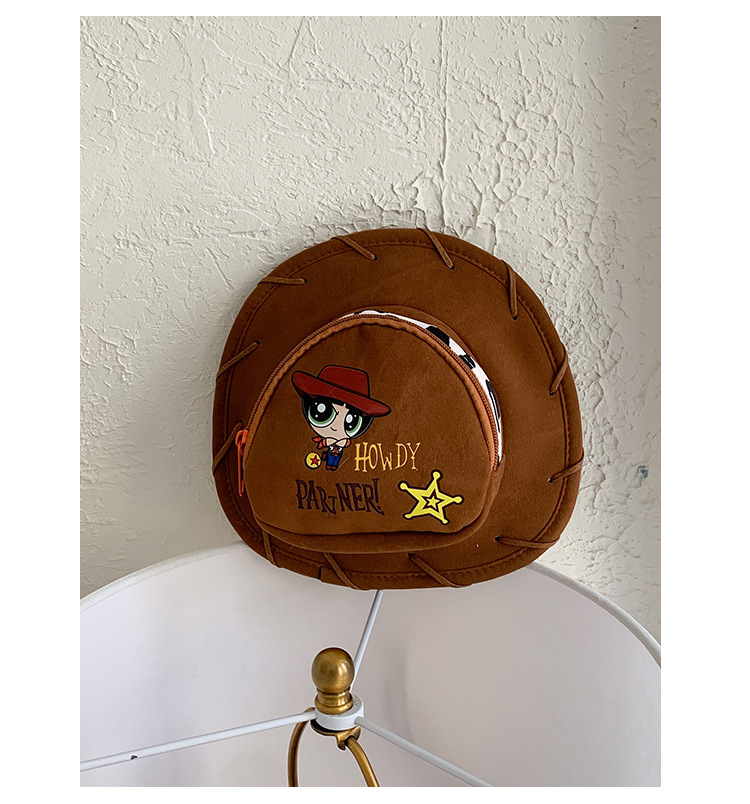 Cute Ins-style 2025 summer new denim hat crossbody bag with cartoon design, fun and personalized single-shoulder phone case undefined