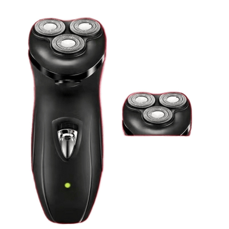 ドイツ輸入電気シェーバー 両用充電式シェーバー 全身洗えるヒゲシェーバー 男性用3ヘッド|undefined