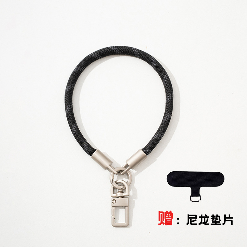 高端短手腕手机挂绳可拆户外防摔防丢垫片挂件手机壳相机挂绳|undefined