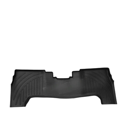 Waterproof Driving, Universal Foot Pad - black-right-hand-drive-lc76lc79-second-row-tpe-foot-pads-1-piece-in-total-2023-model-and-old-model-before-2023-full-tpe-special-car-dedicated