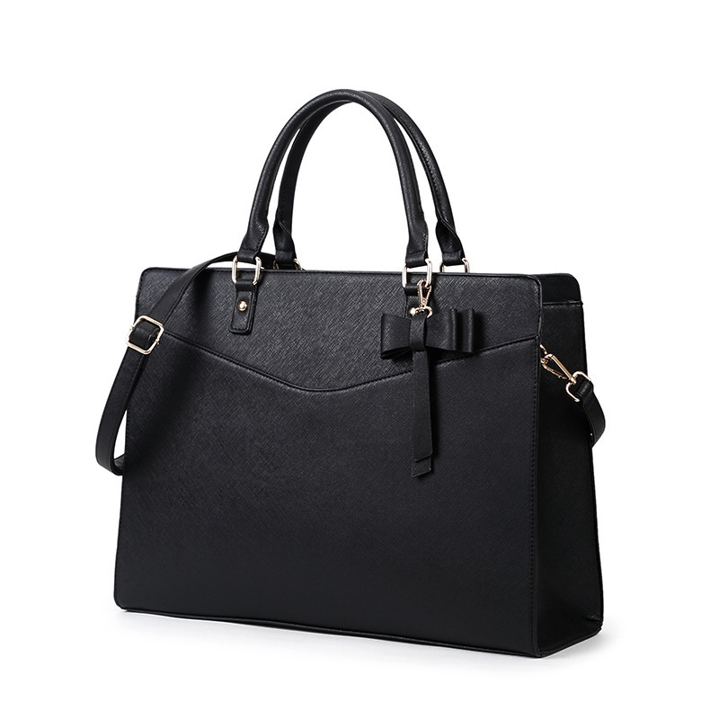 European and American Fashion Saffiano Large Capacity Shoulder Handbag Laptop Office Business Commuter in stock Tote Bag