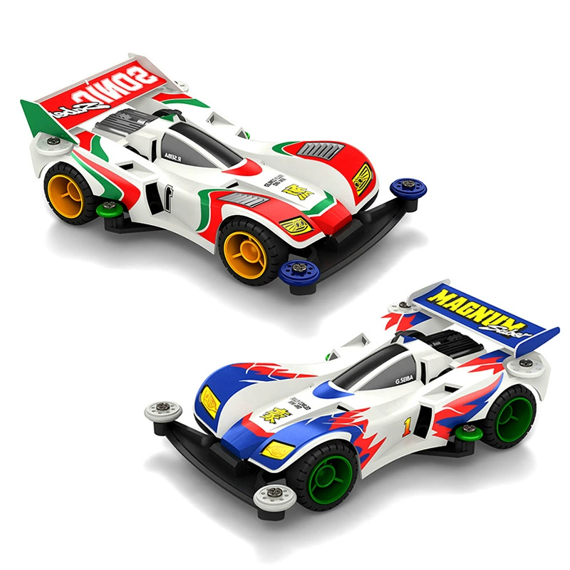 捷品 Small four-wheel drive car, constructor, racing car, car model, toy, for teenagers, science and technology