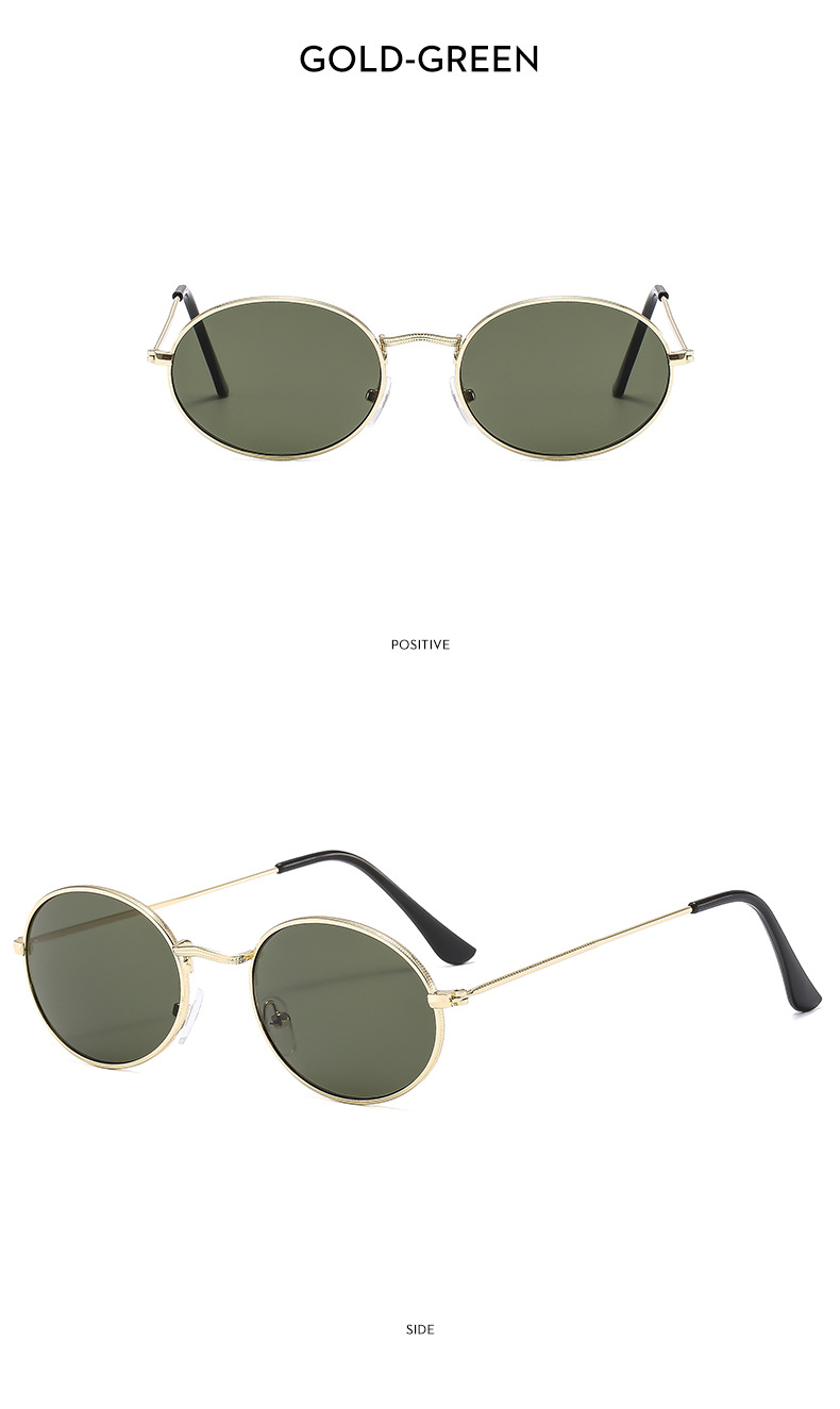 13g Weight Full Frame Glasses Structure Sunglasses Classification PC, UV400 Protection Lens Material Oval Frame Glasses Style Outdoor, Travel Occasion Solid Color Pattern Unisex Gender Streetwear Style Streetwear Solid Color PC UV400 Protection Oval Frame Full Frame Men's Sunglasses 14