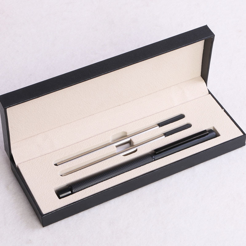 Cross-border best-selling Black Warrior metal signature pen gift set business office ballpoint pen promotional gift gel pen