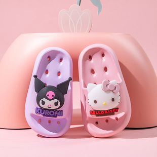 Sanrio Stereo Cartoon Indoor Slippers Bathroom Bath Slippers Quick-drying Children's Slippers Non-slip, Non-smelly