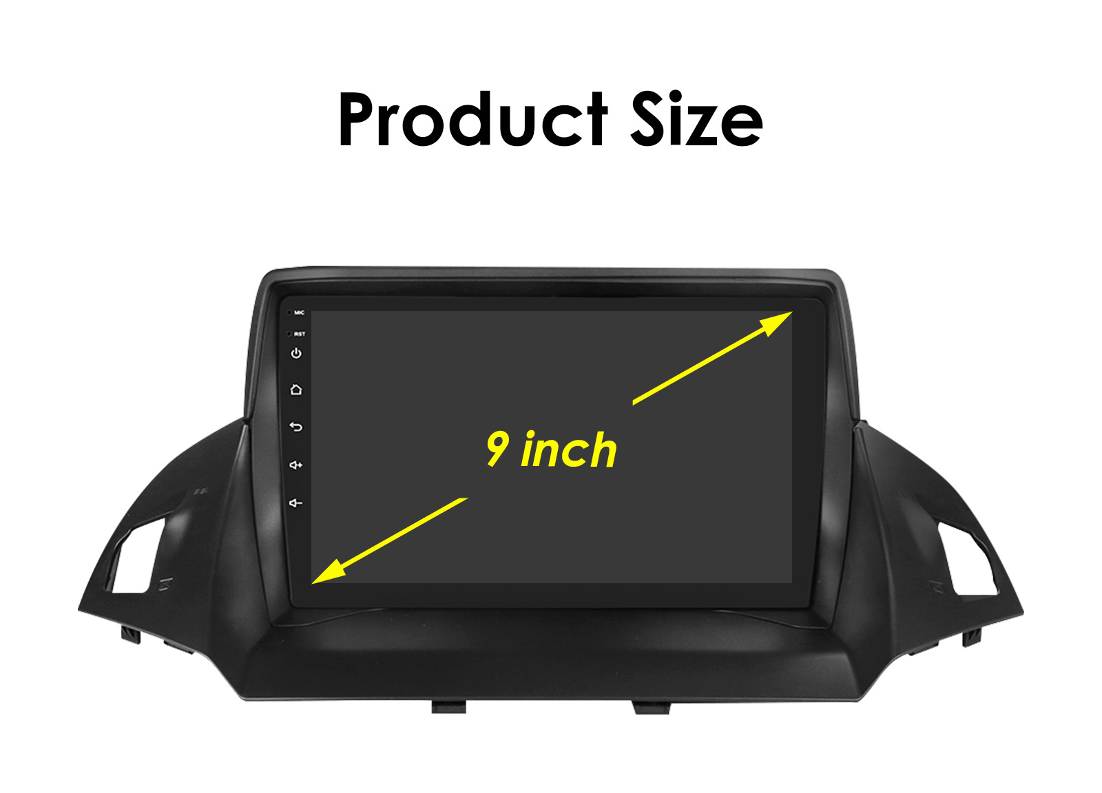 Suitable for 13-17 Ford Maverick 9-inch HD Large Screen Navigator Car Smart Android DVD Navigation GPS