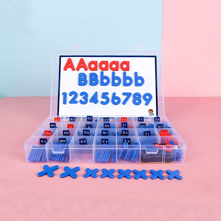 Магнитные обучающие пособия: наклейки с английским алфавитом, магнитные наклейки с цифрами, игрушки для раннего развития детей, фонетика, трансграничная торговля на Amazon
