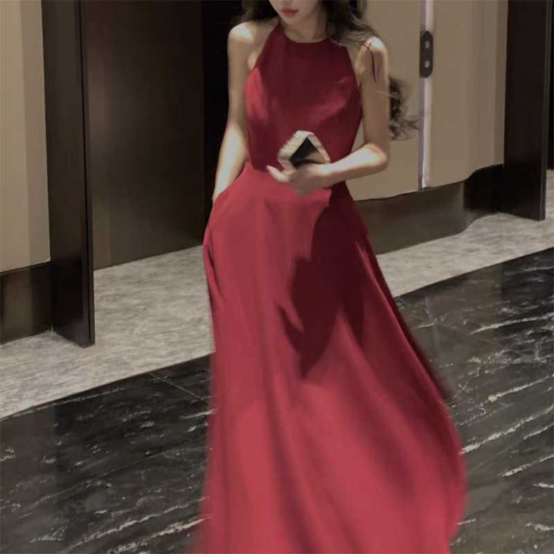 [Flowers] Three-dimensional Cut White dress Women's 2025 Spring Long Oversized A- line Skirt