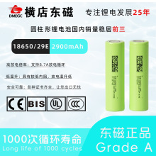 18650鋰電池dmegc東磁2900mah電池動力5c平頭電芯電動車滑板車用