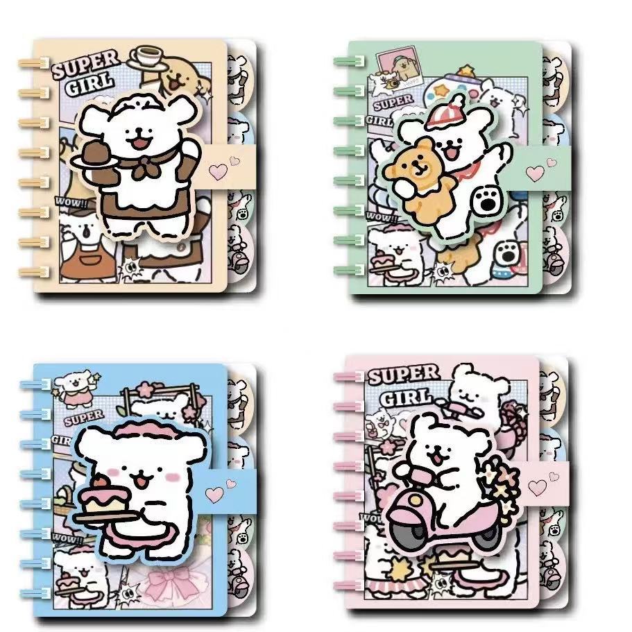 Cuaderno Espiral con Diseño de Mascota Adorable, Cuaderno Escolar Kuromi de Alta Calidad, Planificador Espiral con Hojas Intercaladas, Diario, Agenda. image 43