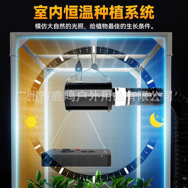 80X80X160cm越境水耕栽培植物育成テント600Dオックスフォード布多目的室内栽培越境人気商品|undefined