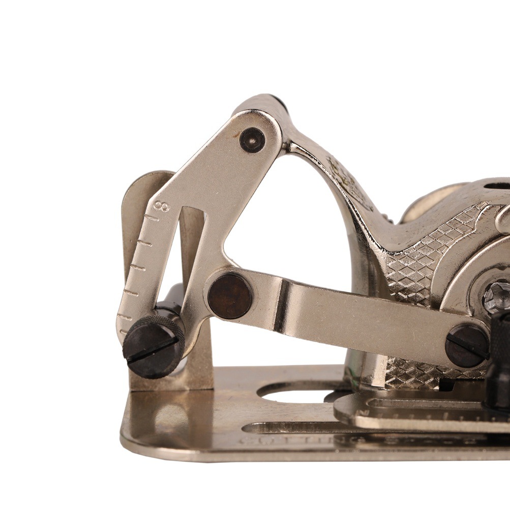 Corona marca plana de coser máquina del hogar del coche automático botón de bloqueo Dispositivo de agujero Botón de máquina de coser ojo