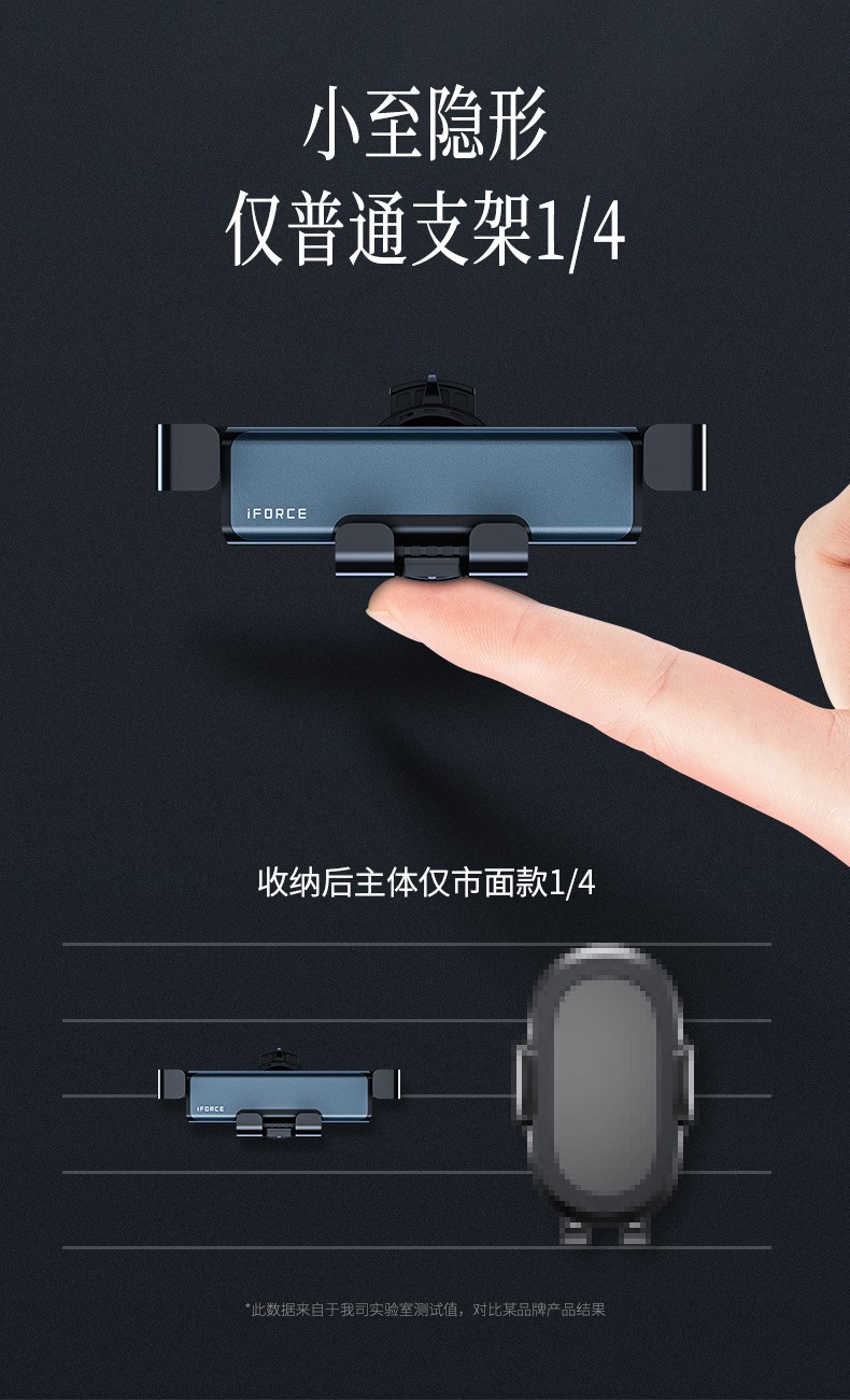 Car Magnetic Phone Holder 360-Degree Rotating Navigation Support Stand Multifunctional Foldable Phone Mount for Cars
